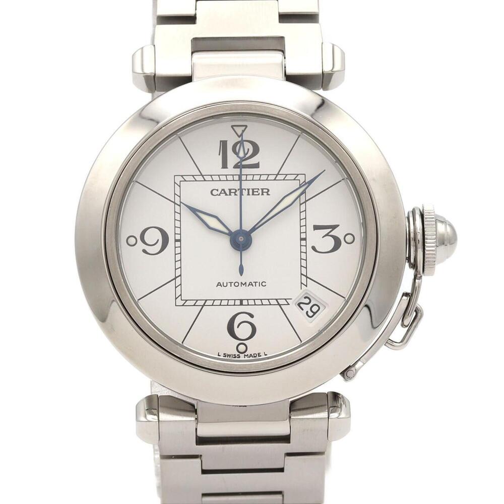 Cartier Pasha C W31074M7 Stainless Steel Automatic Watch